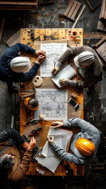 Texan Handyman Services Experts Working On A Kitchen and Home Remodeling Design